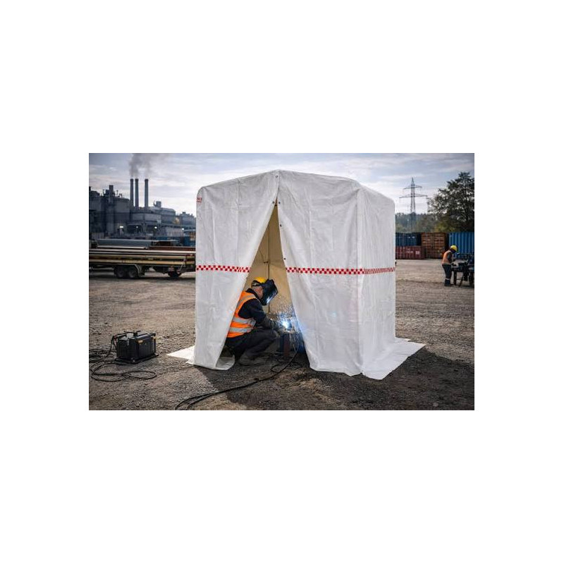 TENTE DE SOUDAGE LIGHT DUTY 200 X 190CM COMPLET | Mougenot & Fils